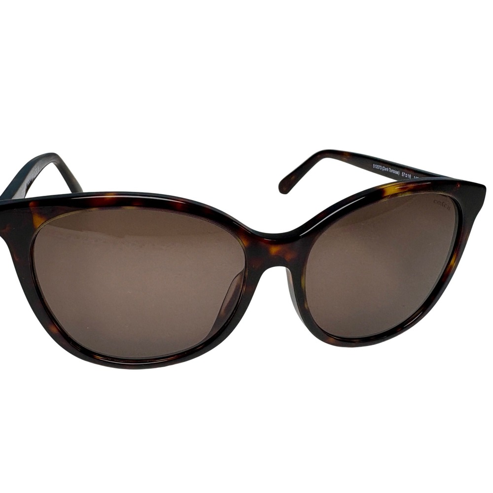 Coach Sunglasses 57-16-140 Dark Tortoise HC 8271U L1101 Cat Eye Brown Gradient